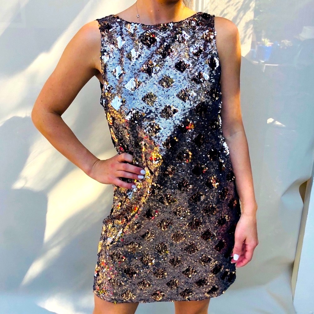 Sequin Dress  by Zara
